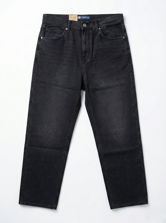 بنطلون جينز رجالى وايد ليج