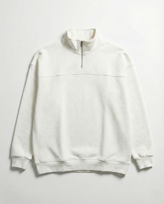 Men's half-zip sweatshirt