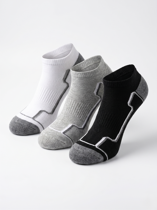 Men’s Half Terry Socket Socks 3 pcs