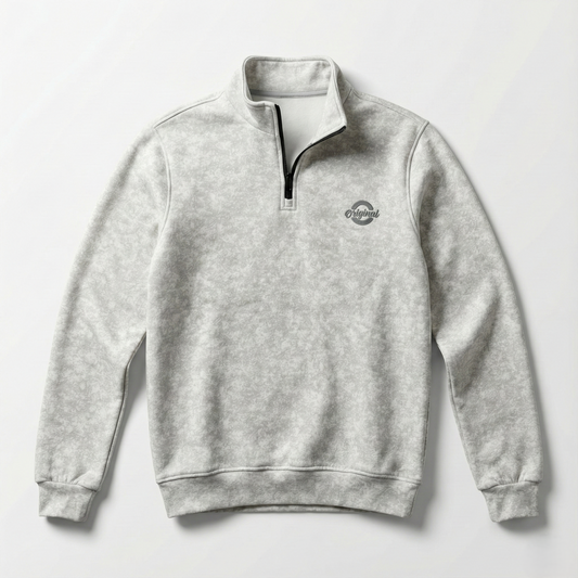 Men's half-zip sweatshirt