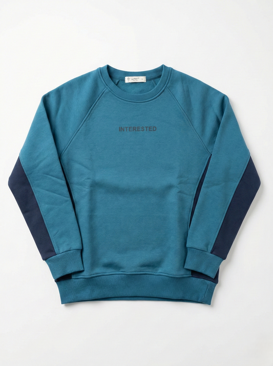 Boys'Crew Neck Sweatshirt - Cotton Blend - Print