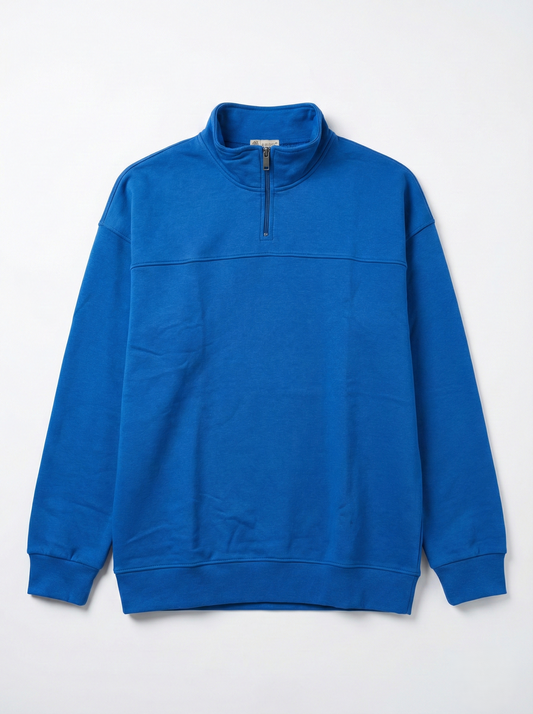 Men's half-zip sweatshirt