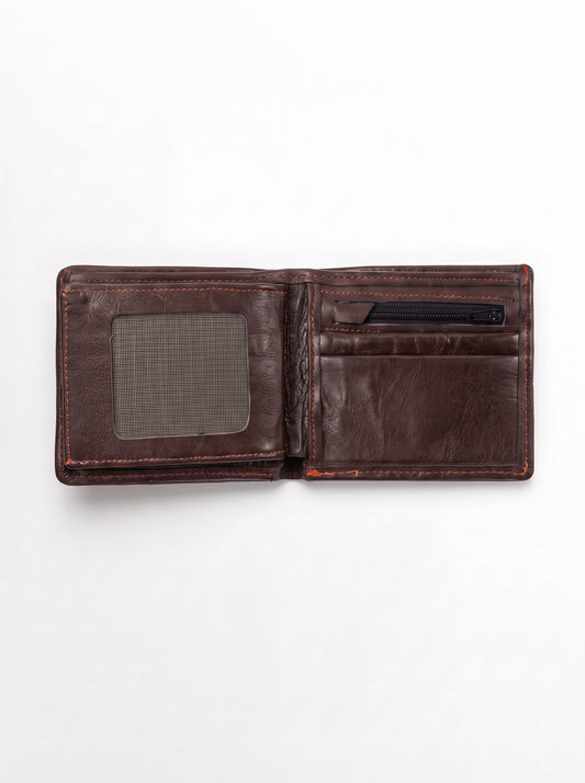 Men's Leather Wallet - Brown
