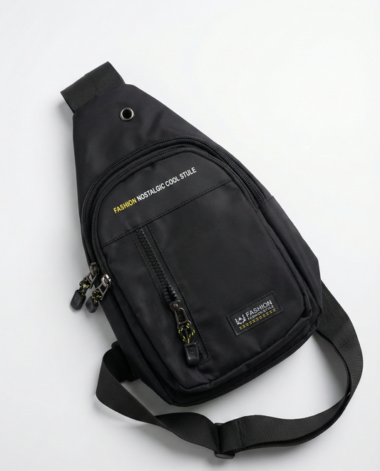 waterproof crossbody bags-Black