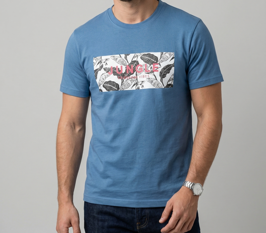 Men`s Printed T-Shirt – Short Sleeve -janzari