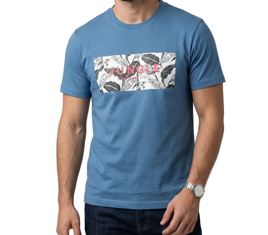 Men`s Printed T-Shirt – Short Sleeve -janzari