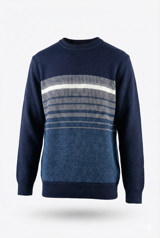 Men's fashion crew neck pullover