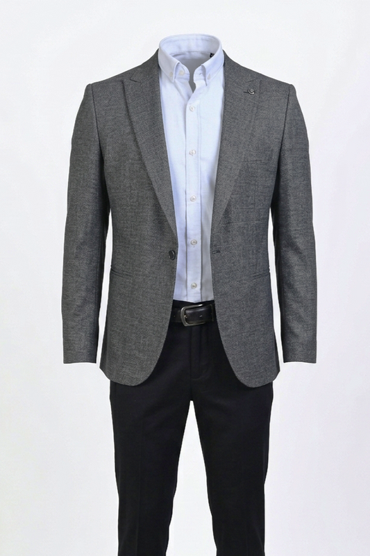 Men`s Classic Dark Grey Blazer
