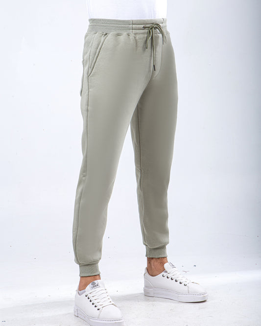Men's sweatpants Milton Heavy lined - Light Olive