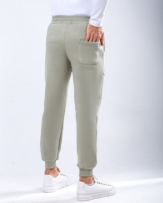 Men's sweatpants Milton Heavy lined - Light Olive