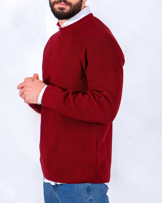 Men's fashion crew neck pullover