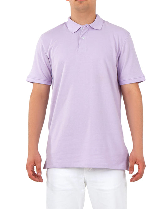 Men`s Casual Polo – Short Sleeve - Mauve