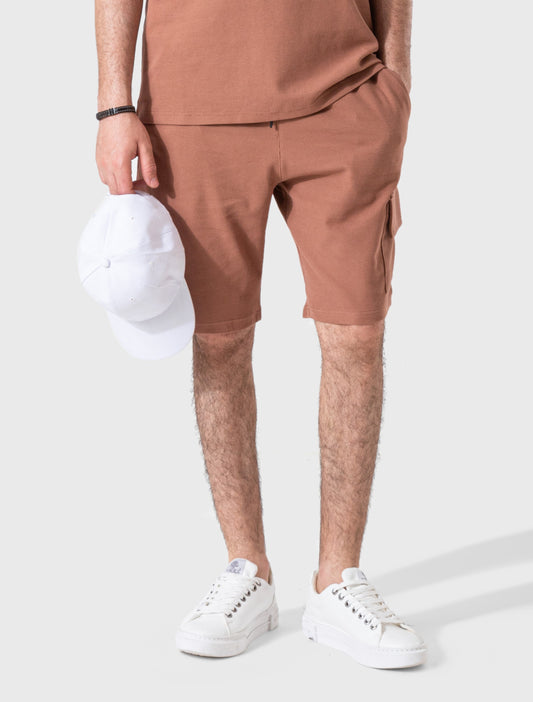 Men's Milton Fashion Shorts- Cafe