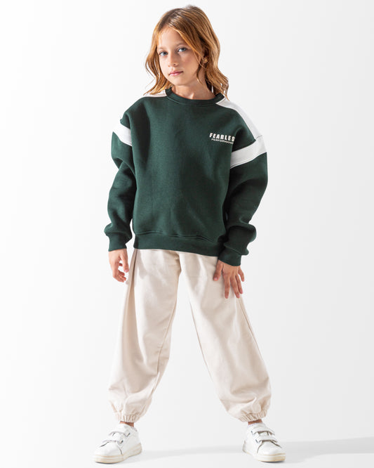 Girl's Round neck sweatshirt