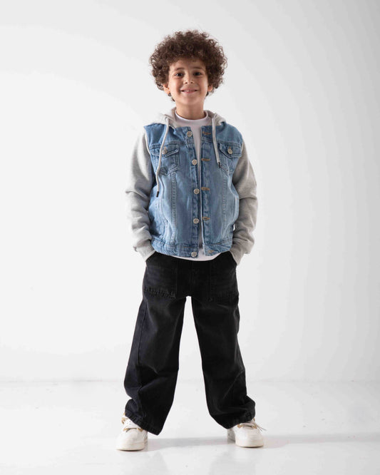 Boys' jacket jeans - Milton-sleeved