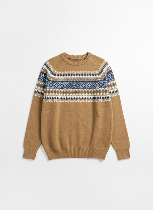 Men's fashion crew neck pullover