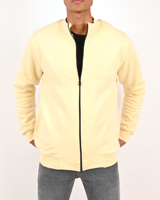 Men's Sweatshirt Casual Zip-Front