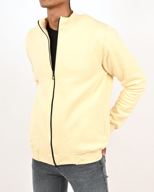 Men's Sweatshirt Casual Zip-Front
