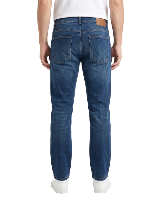 Men's pants jeans fashion - Regular fit-Dark Blue