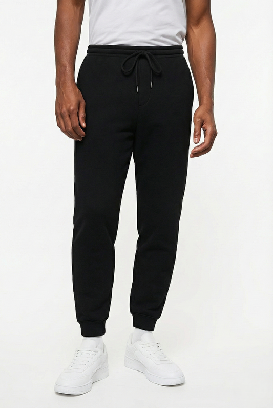 Men's sweatpants Milton Heavy lined - Black