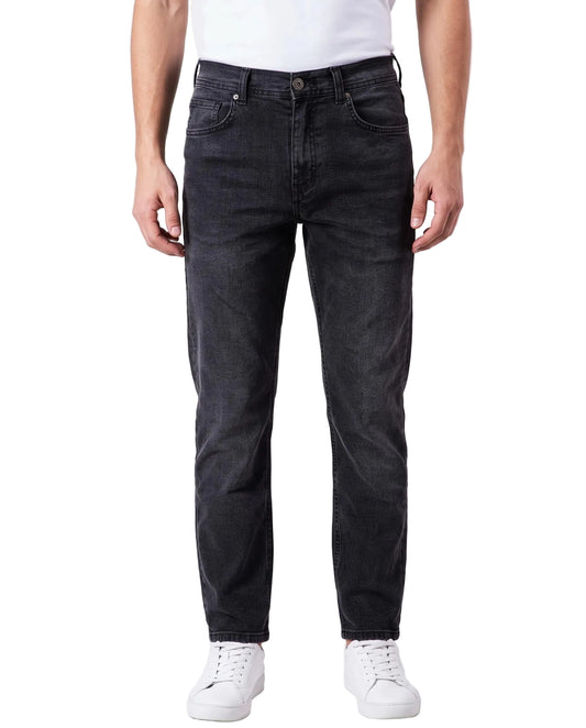 Men’s Regular-Fit Jeans – Dark Grey