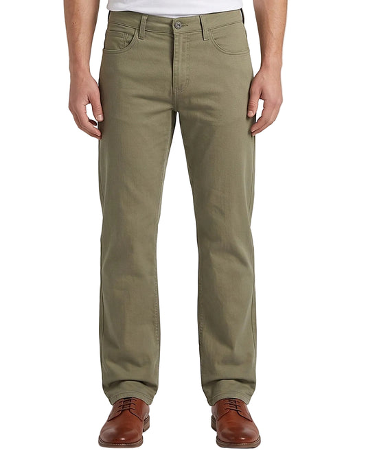 Men's Gabardine Pants 5 Pocket  Straight fit  -Olive