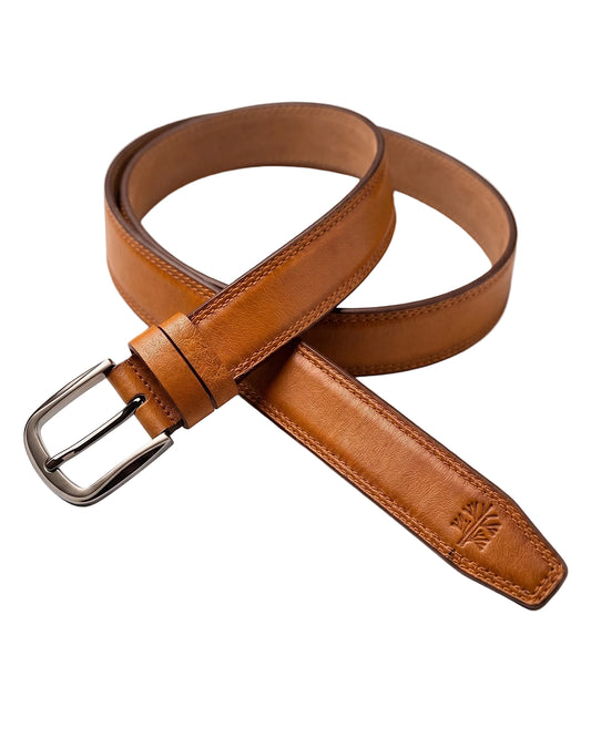 Men's Classic leather belt -Havan