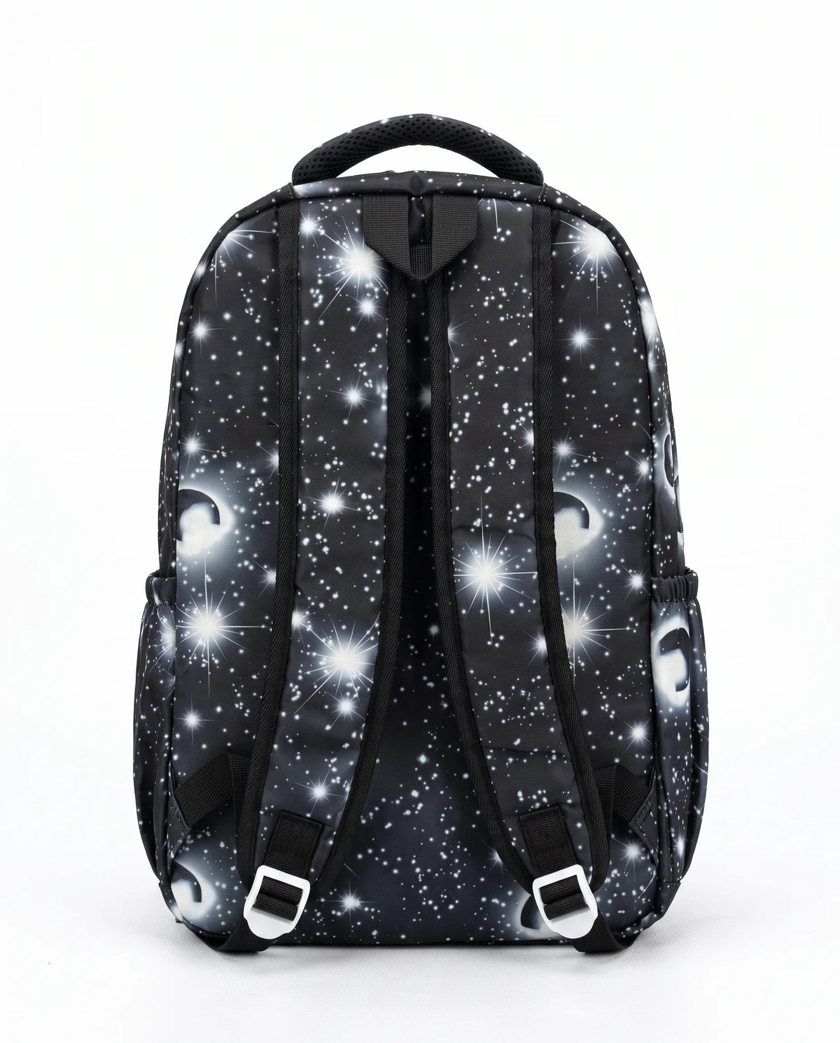 Studio shot of a Valerio printed backpack size 16 by TREE.