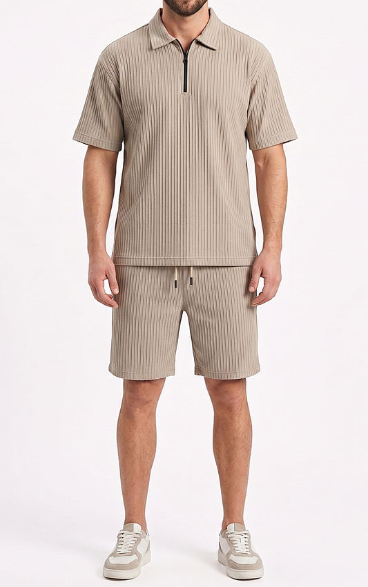 Men's Fashion Shorts - Beige