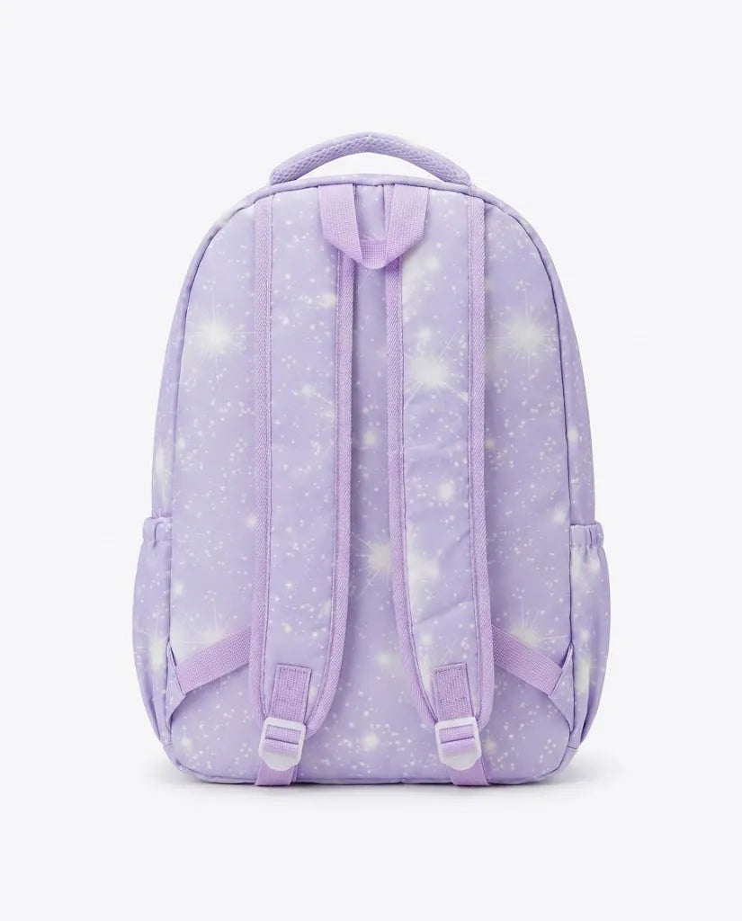 Studio shot of a Valerio printed backpack size 16 by TREE.