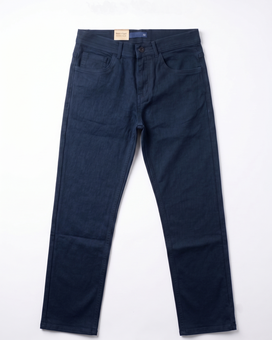 Men's Gabardine Pants 5 Pocket Regular fit -Navy