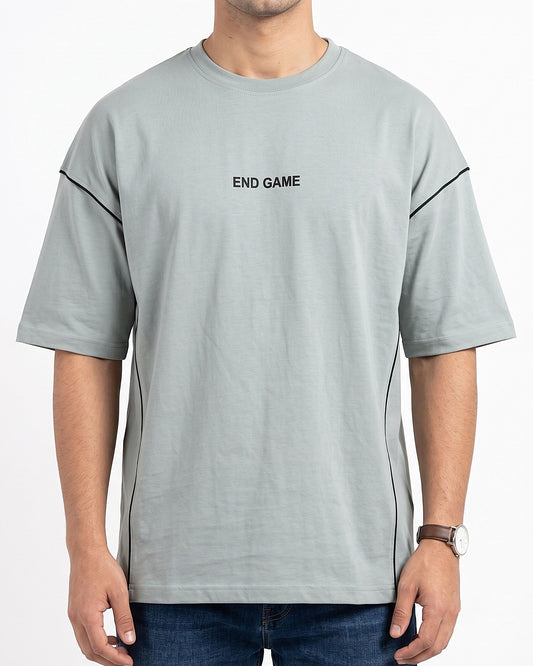 Men`s Printed T-Shirt  Oversized