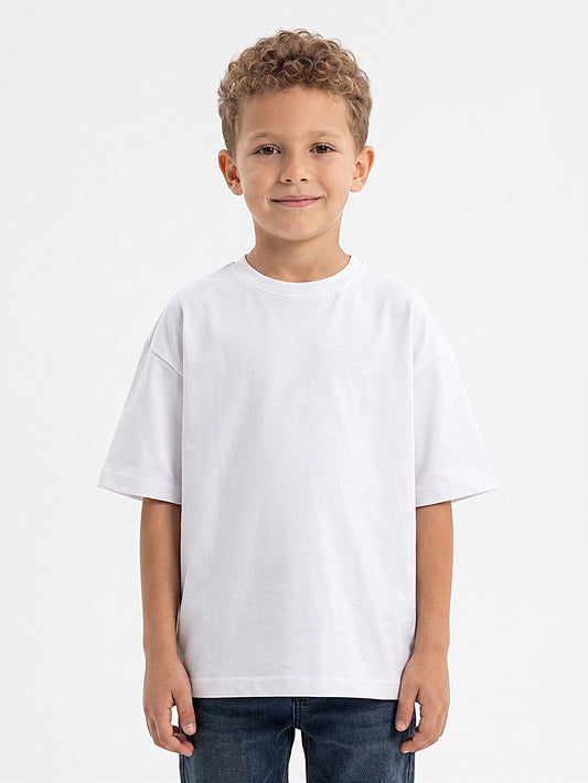 Boy`s Printed T-Shirt – Over Size-Short Sleeve