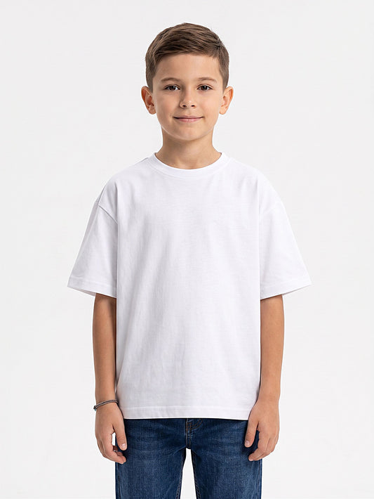 Boy`s Printed T-Shirt – Over Size-Short Sleeve