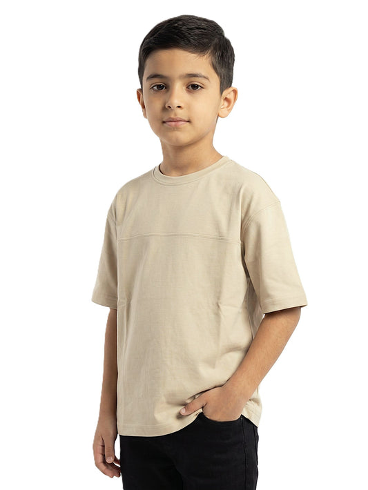 Boy`s Printed T-Shirt – Over Size-Short Sleeve