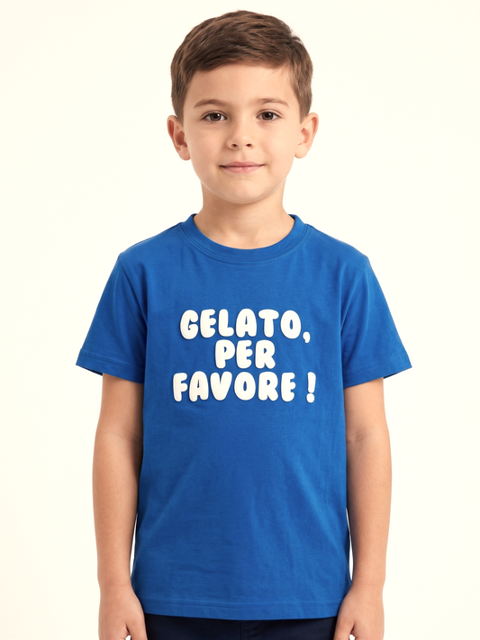 Boy`s Printed T-Shirt – Short Sleeve