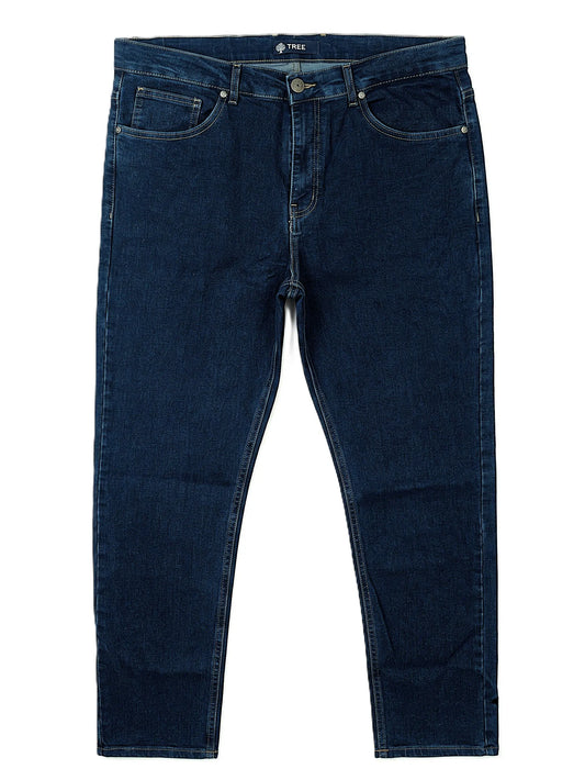 Men’s pants Jeans fashion Special sizes - Straight -Navy