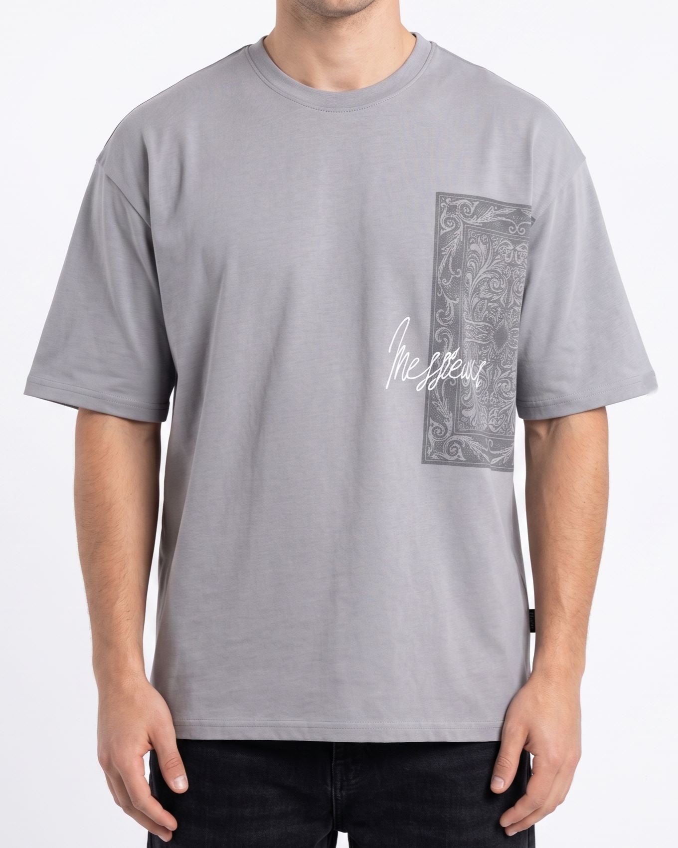 Men`s Printed T-Shirt Over Size – Tree Stores