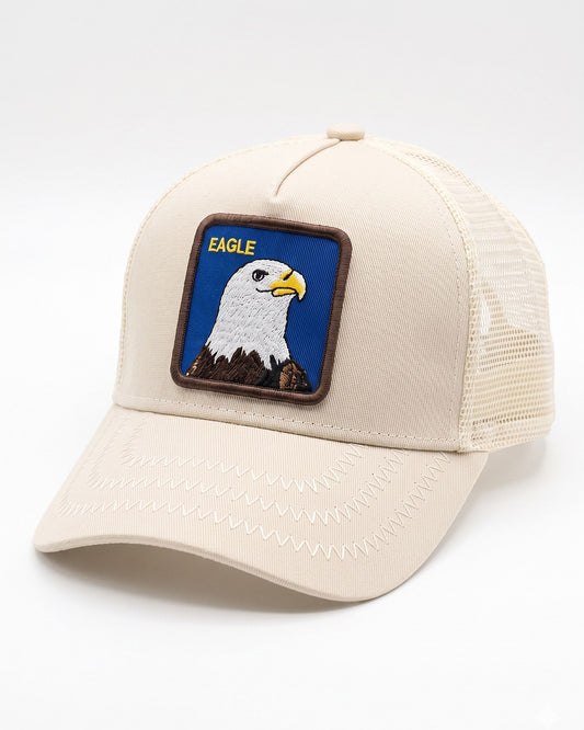 Men's embroidered mesh cap