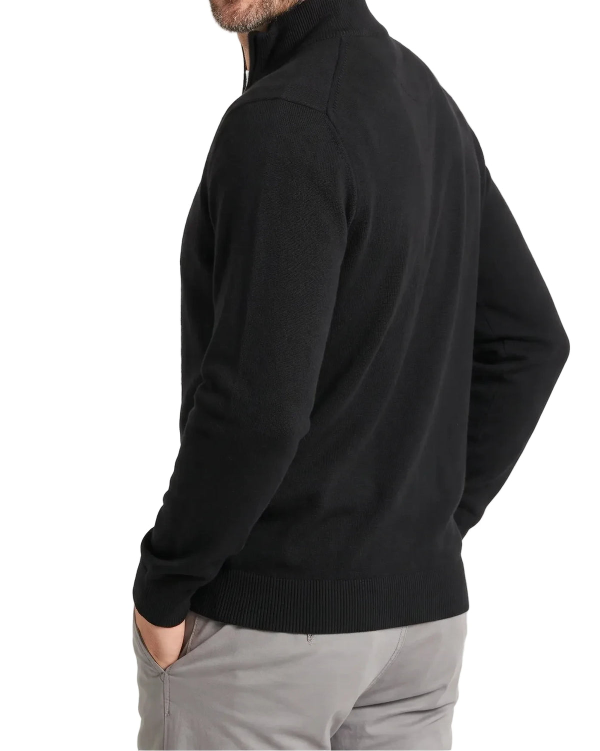 Men's half-zip mock-neck pullover by TREE