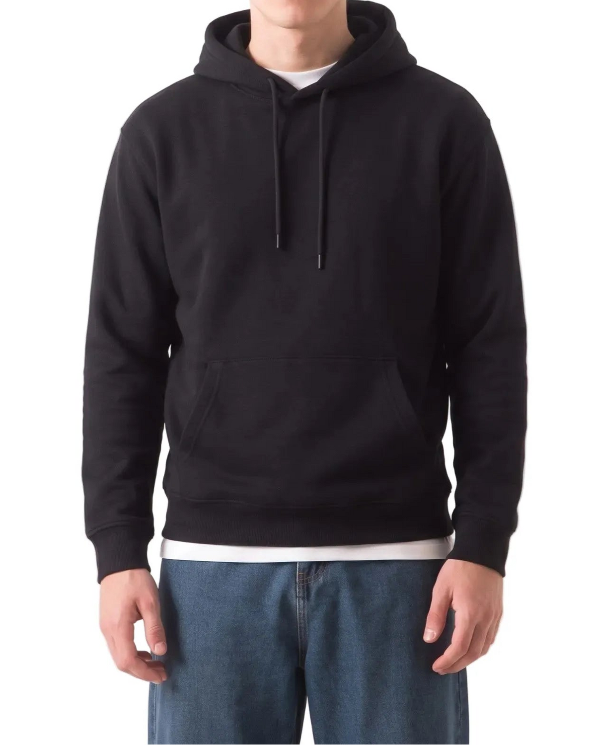 Men's black oversized hoodie by TREE   