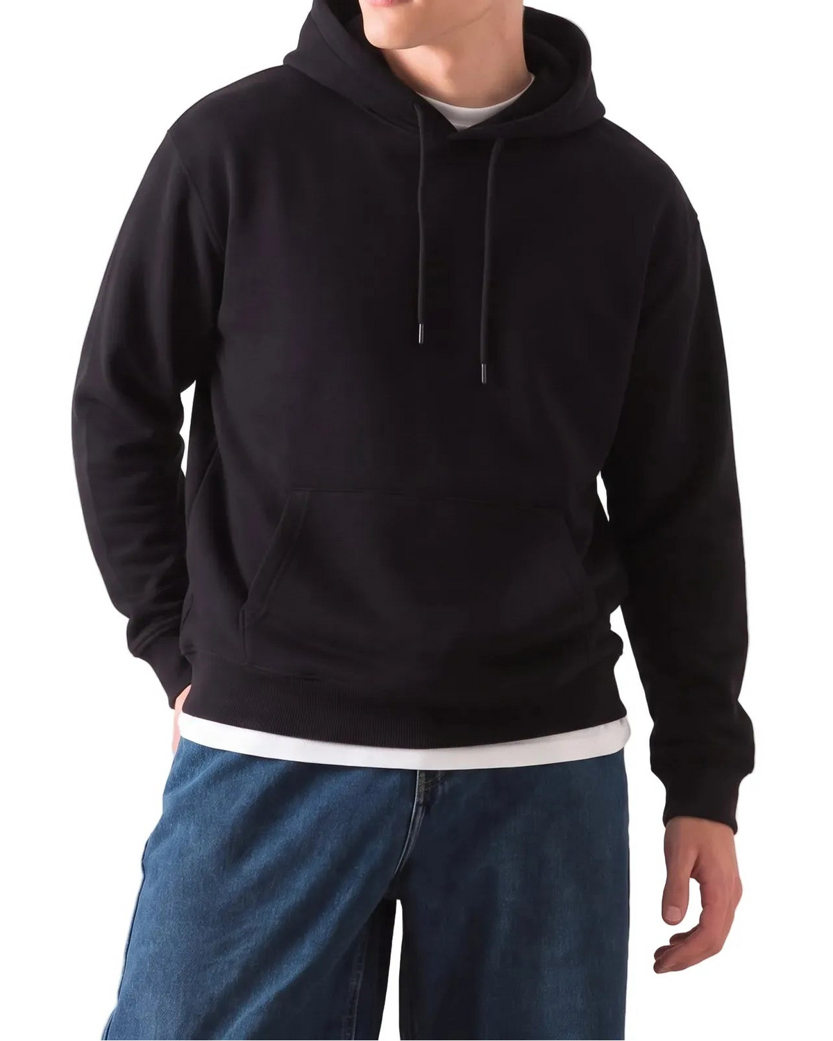 Men's black oversized hoodie by TREE   