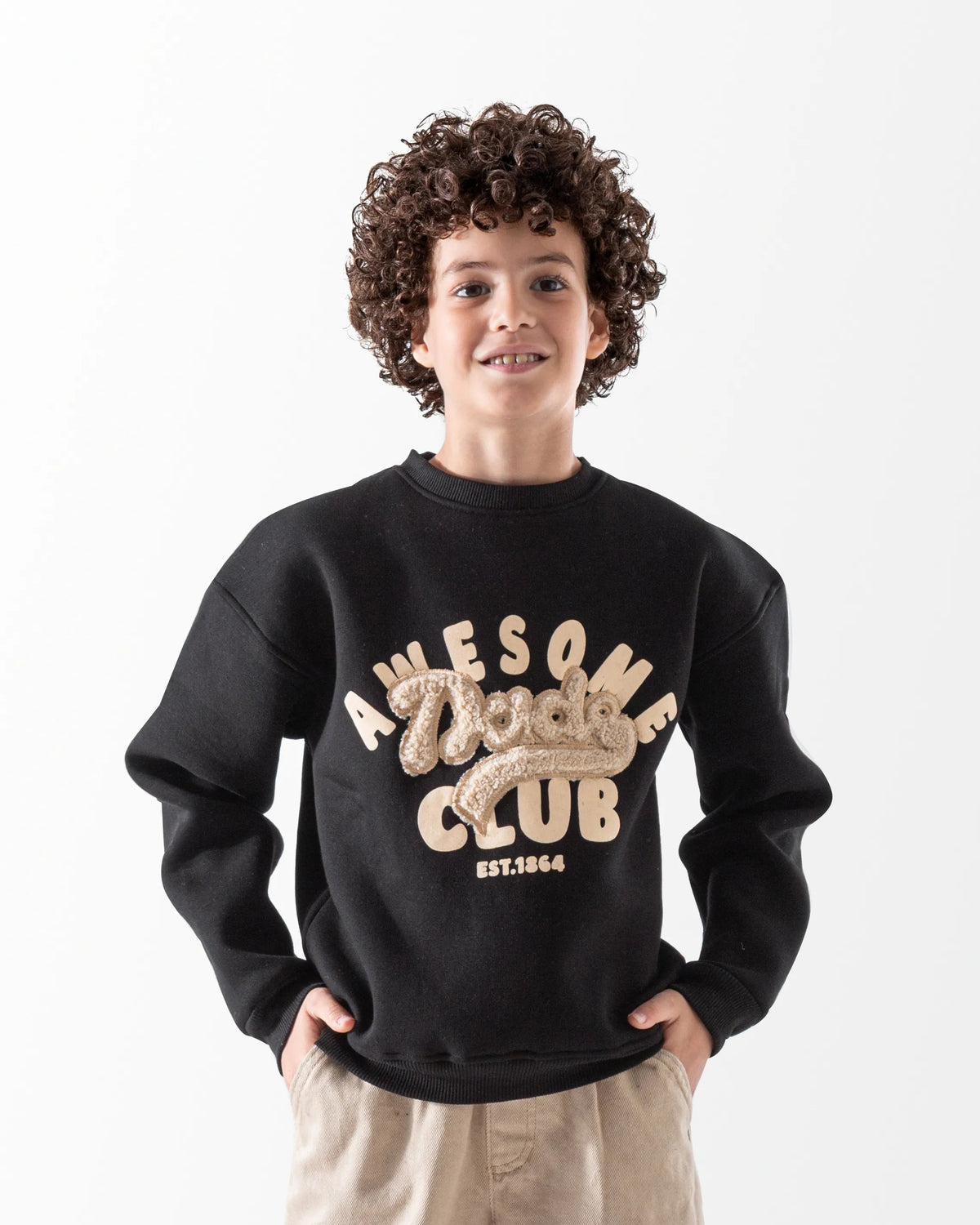 Boy's printed crewneck sweatshirt by TREE