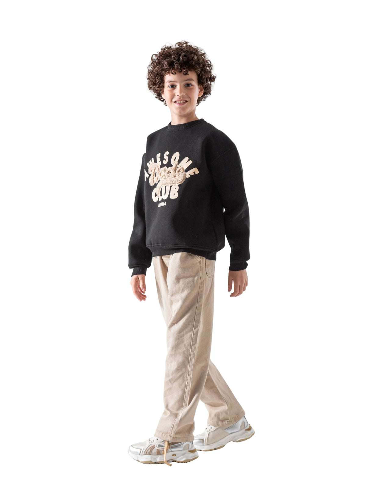 Boy's printed crewneck sweatshirt by TREE