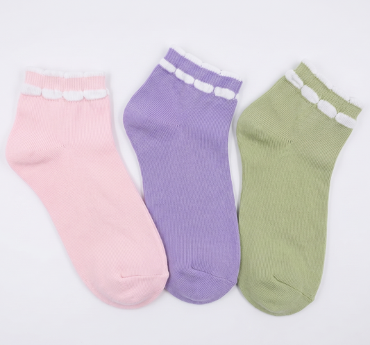 Girl's socks SOCKET LYCRA 3 pcs