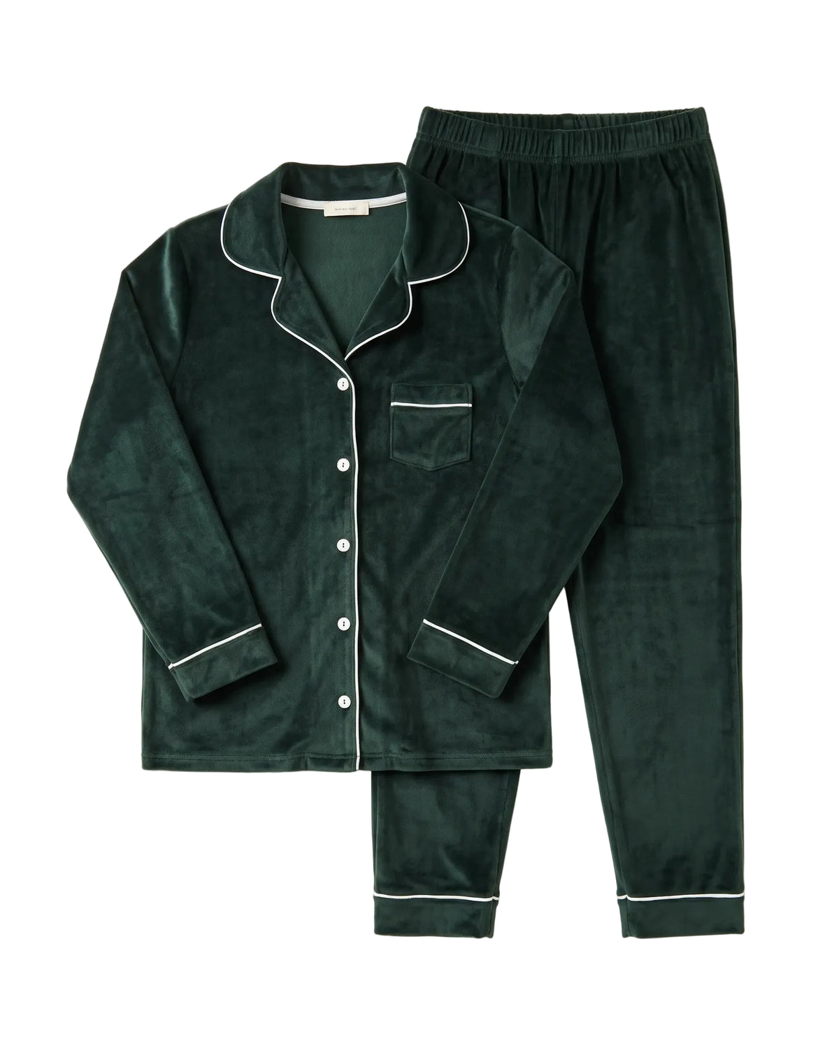 Women's classic velvet pajama set by TREE   