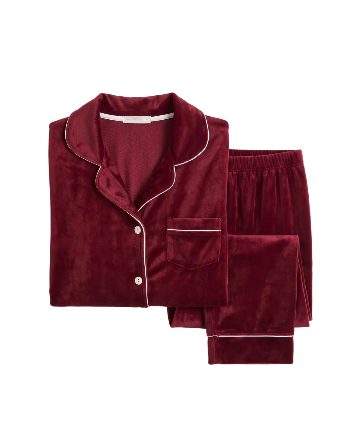 Women's classic velvet pajama set by TREE   