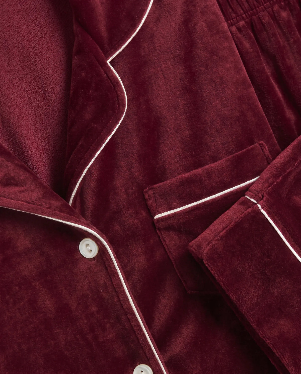 Women's classic velvet pajama set by TREE   