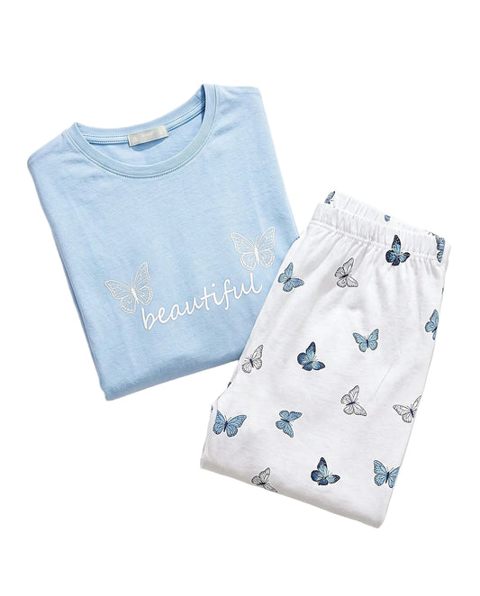 Women's Cotton Butterfly Pajama