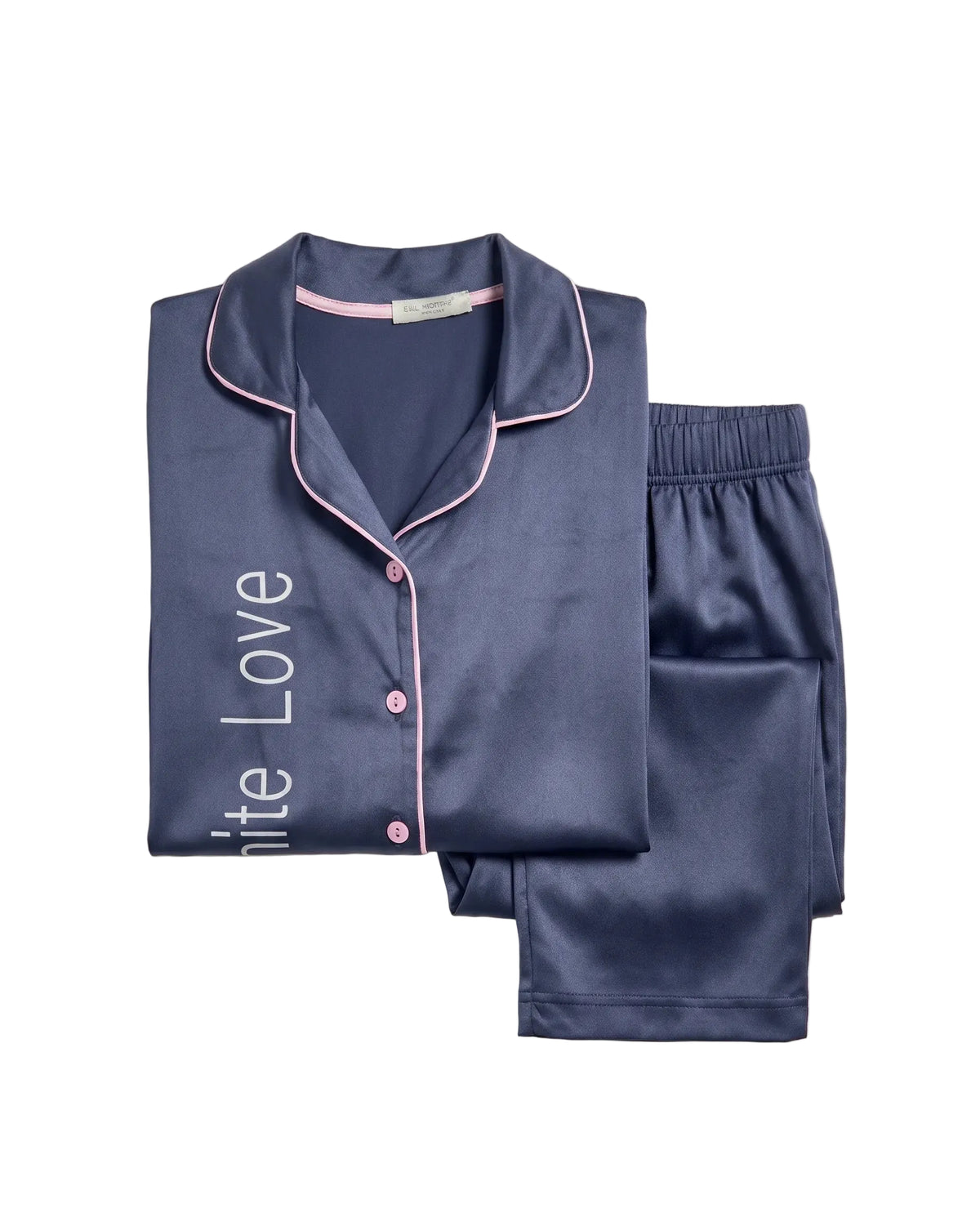 Women's printed classic velvet pajama set by TREE   